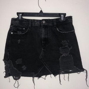Zara denim skirt